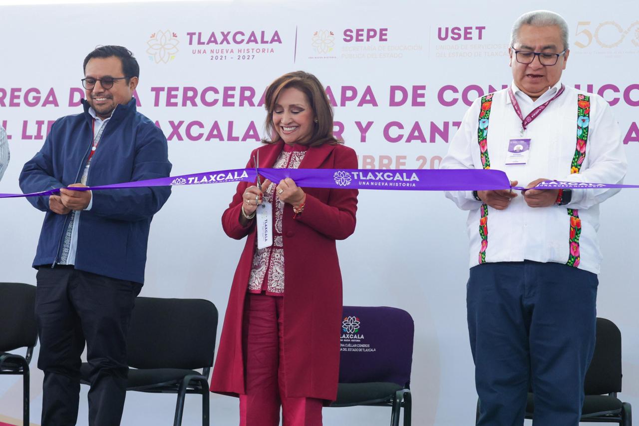Entrega gobernadora tercera etapa de construcción de la Universidad Intercultural de Ixtenco